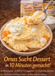 Read more about the article Sucht Dessert in 5 Minuten
