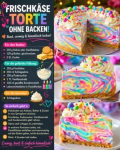 Read more about the article Frischkäse Torte ohne Backen in 15 Minuten