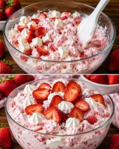 Read more about the article Nehmen Sie Erdbeeren und 450 g Naturjogurt, Erdbeerwolke!