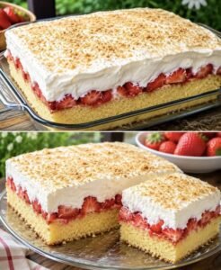 Read more about the article Erdbeer Fanta Kuchen in 10 Minuten so lecker!