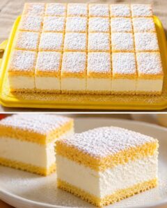 Read more about the article Zitrone Schnitten mit Mascarpone in 15 Minuten
