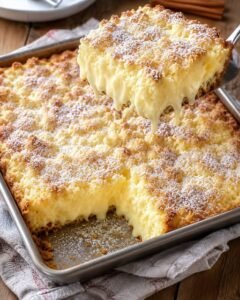 Read more about the article Cremiger Vanillepudding Streuselkuchen vom Blech