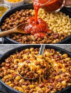 Read more about the article Cheeseburger Pfanne in 15 Minuten