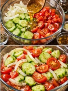 Read more about the article Türkischer Tomatensalat in 4 Mintuen