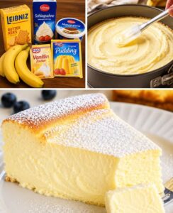 Read more about the article Einfach Verführerisch, 6 Minuten Quarkkuchen mit Pudding