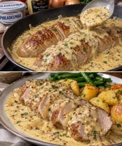 Read more about the article Filetbraten in Frischkäse Senfsauce in 15 Minuten