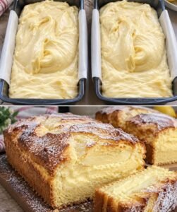 Read more about the article 5 Minuten Quark Rührkuchen für eine 25 cm Kastenform
