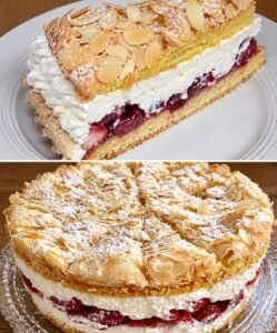 Read more about the article 15 Minuten Himmelstorte mit Sauerkirschen!