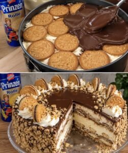Read more about the article Prinzenrolle Torte ohne Backen in 15 Minuten