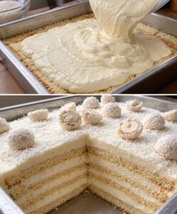 Mehr über den Artikel erfahren Der Ultimative Raffaello Kuchen in 10 Minuten